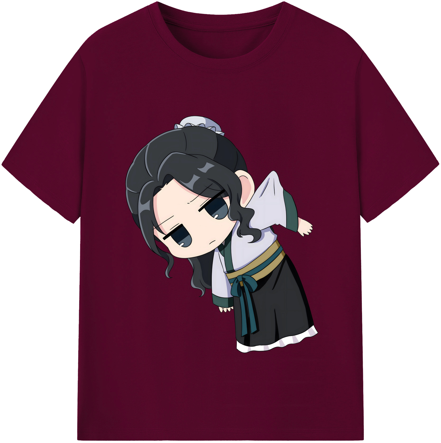 （画像用） 薬屋のひとりごと The Apothecary Diaries レディースカジュアルプリントTシャツ（綿100％）